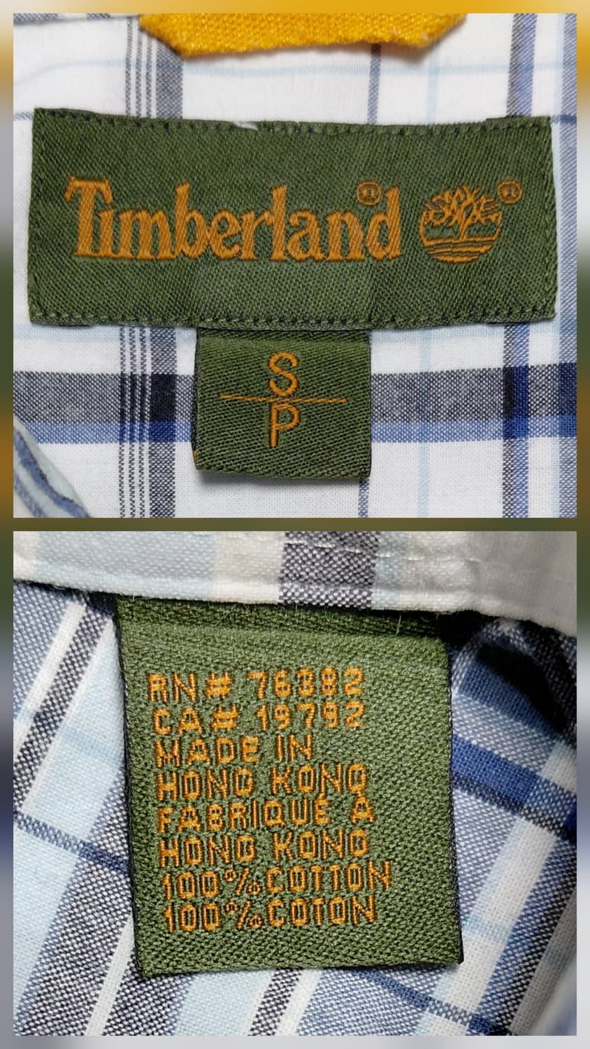 [100~105] Timberland 06 아카이브 반팔 체크 셔츠 상품이미지5