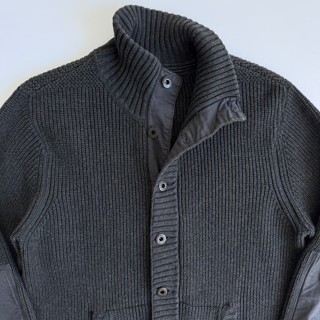 Polo  폴로 진스 컴퍼니 코튼 숄카라 버튼 니트 가디건 상품이미지5