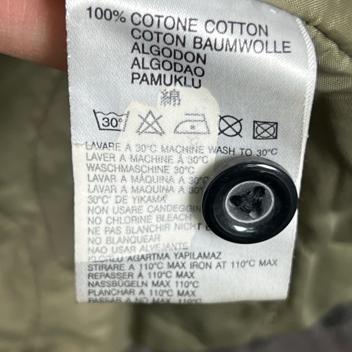 Diesel 디젤 밀리터리 야상 자켓 M 상품이미지10