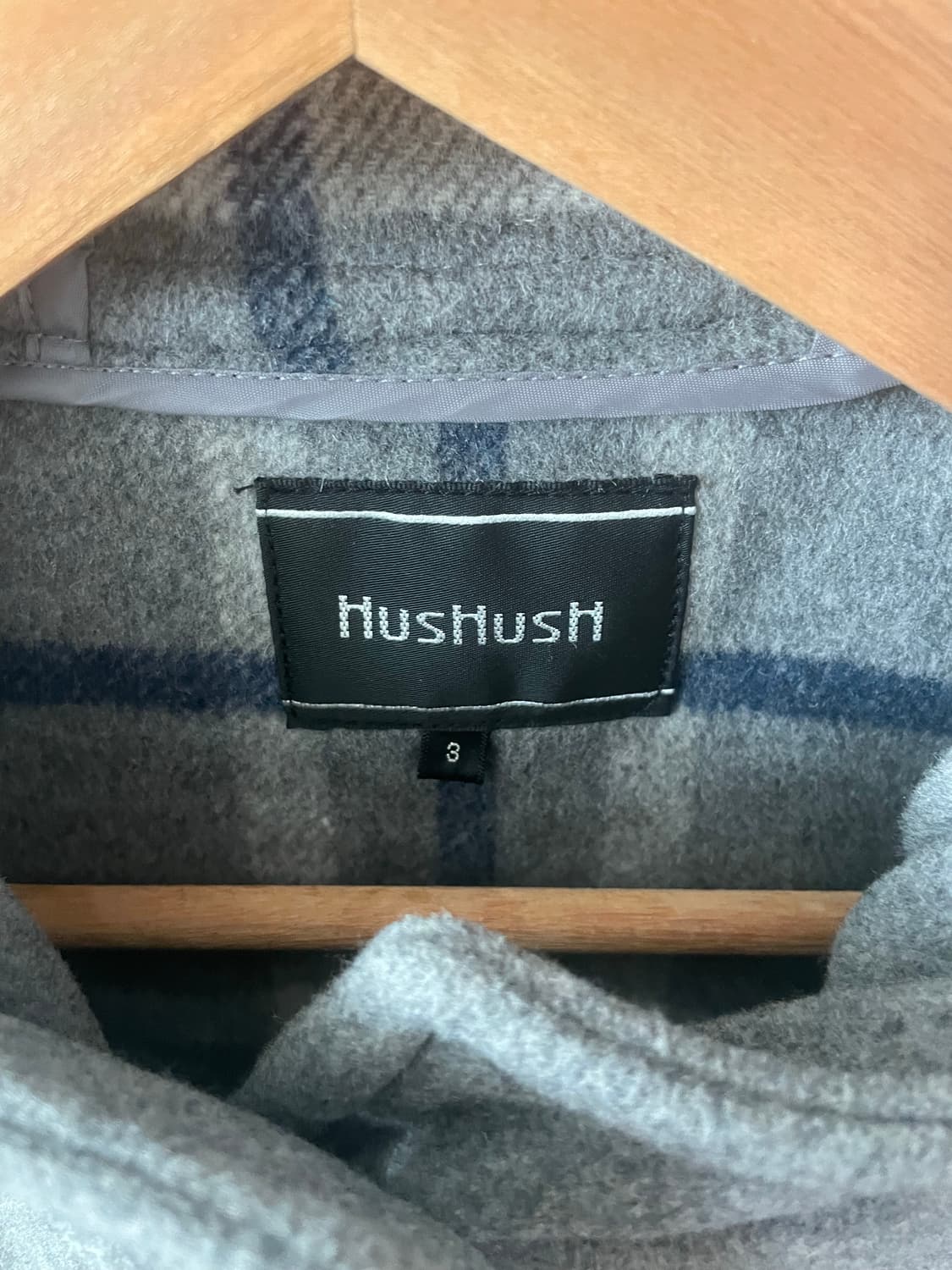 모리걸 빈티지 사와코 그레이 떡볶이 숏코트 🩶🖤 상품이미지2