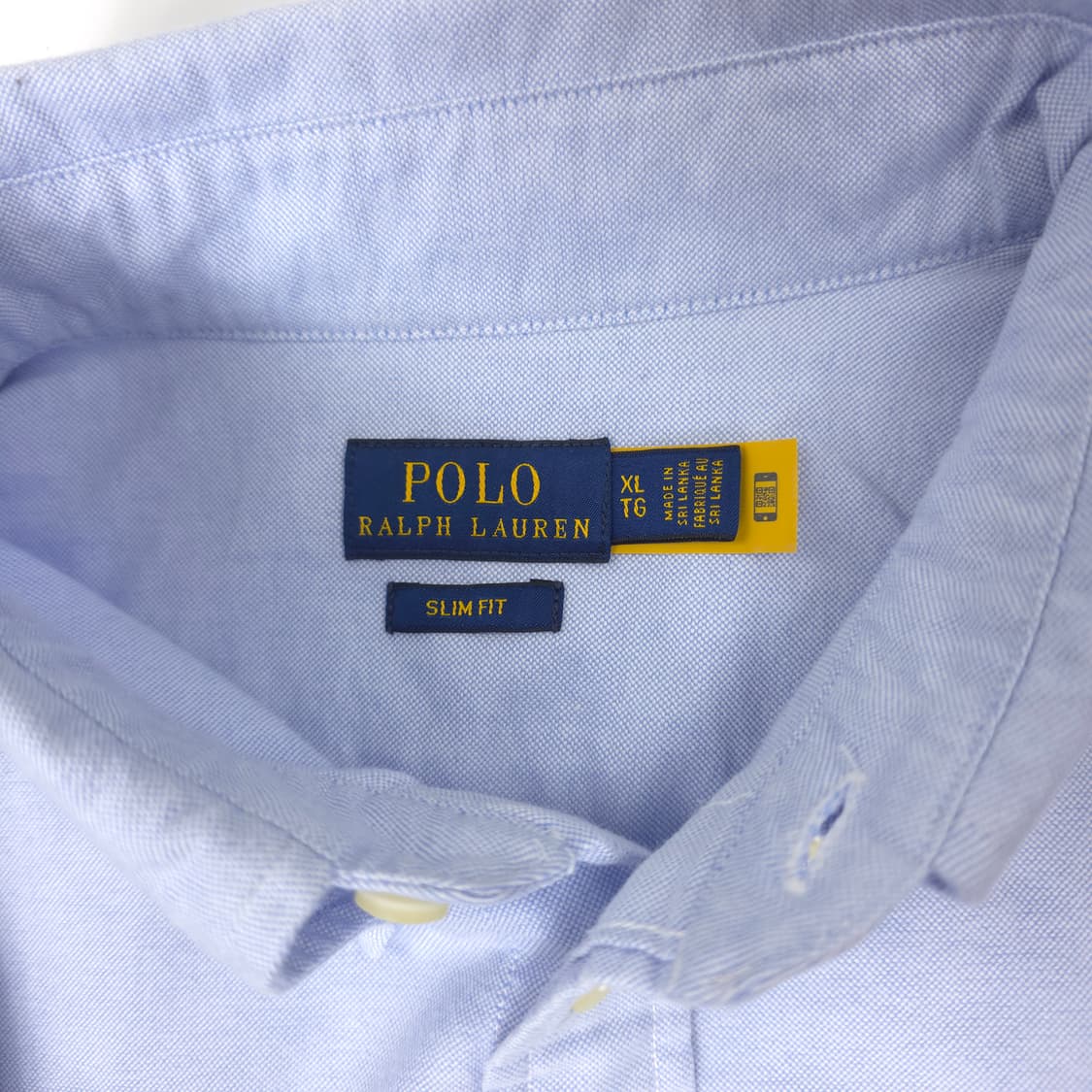 폴로 랄프로렌 옥스포드 코튼셔츠 스카이블루 (XL) 상품이미지3