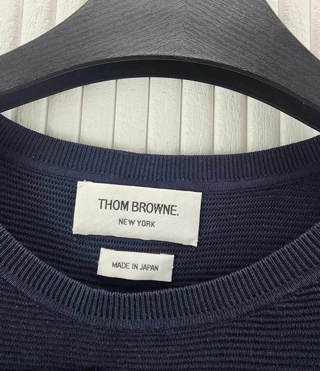 [55]톰브라운 수피마 반팔 니트 상품이미지6