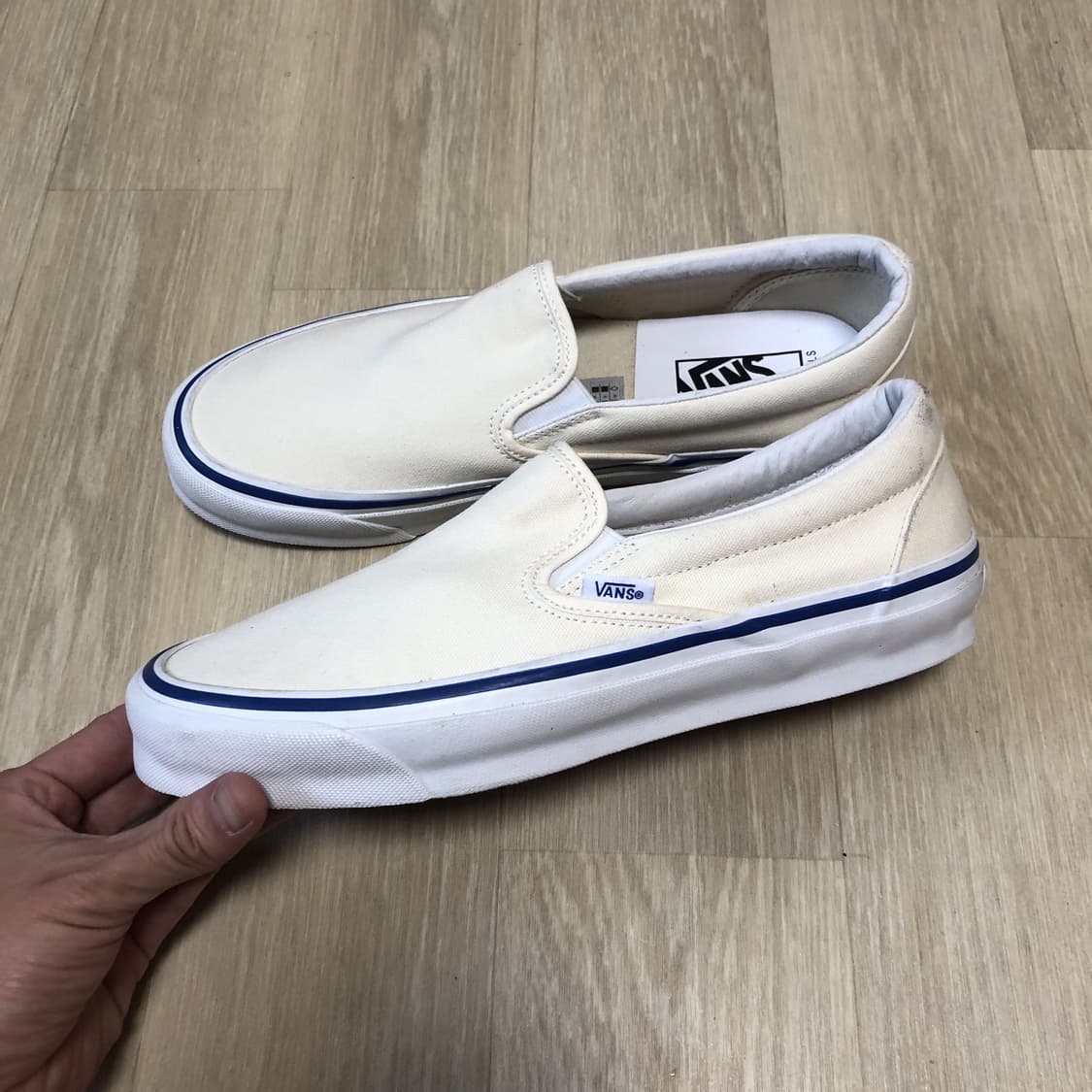 (260) 반스 볼트 VANS VAULT 신형 슬립온 아이보리 상품이미지1