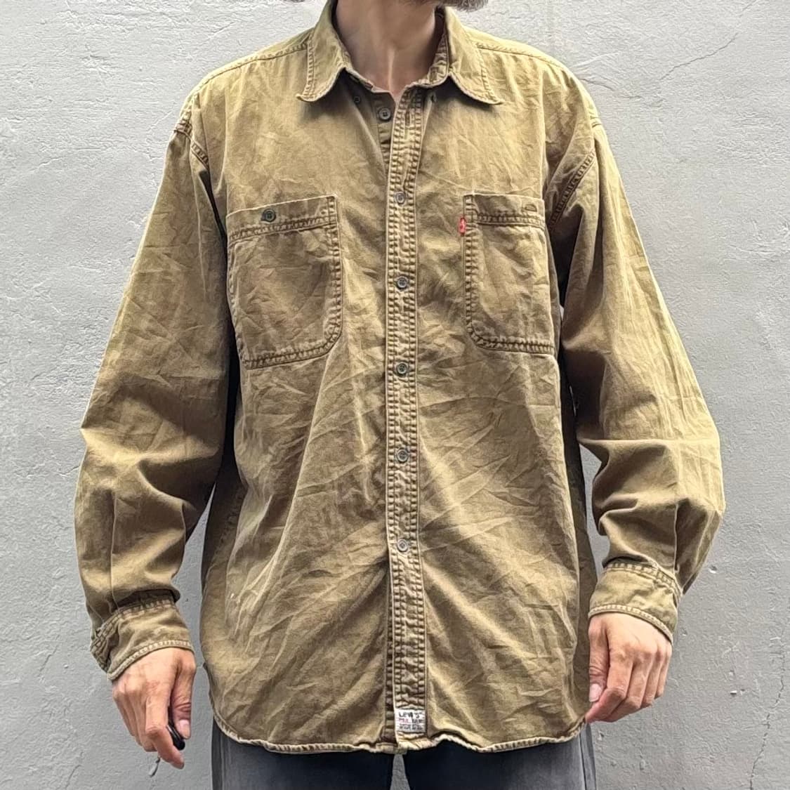 올드 리바이스 코튼 셔츠 상품이미지8