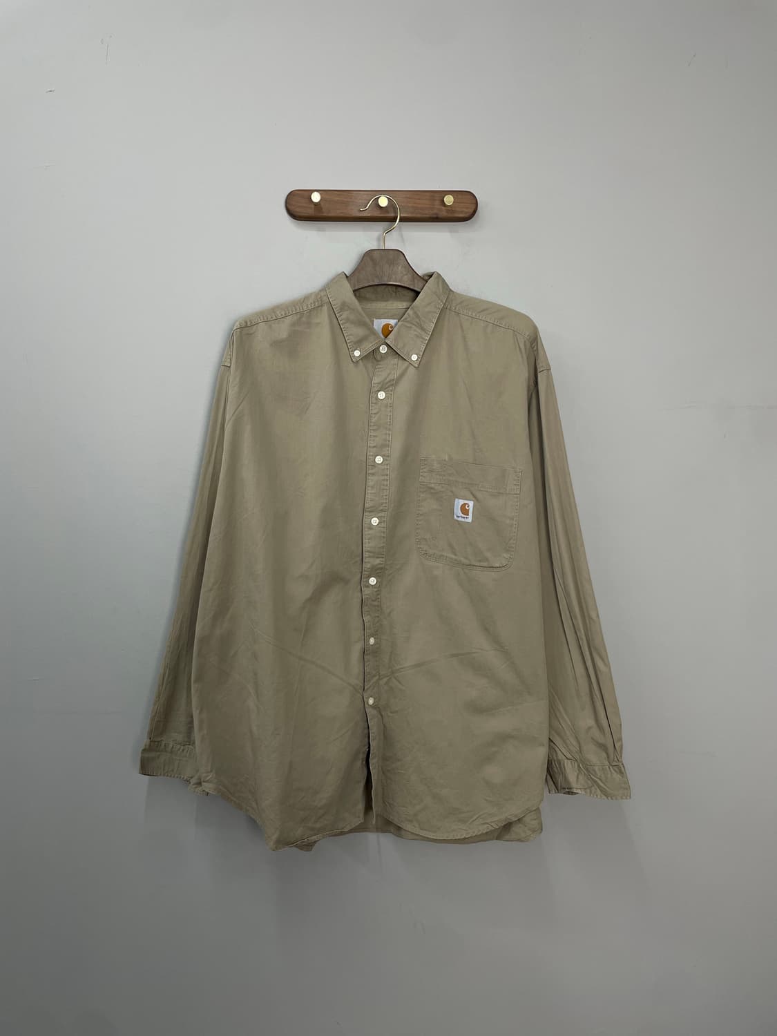 칼하트 베이지 셔츠H1989 상품이미지2