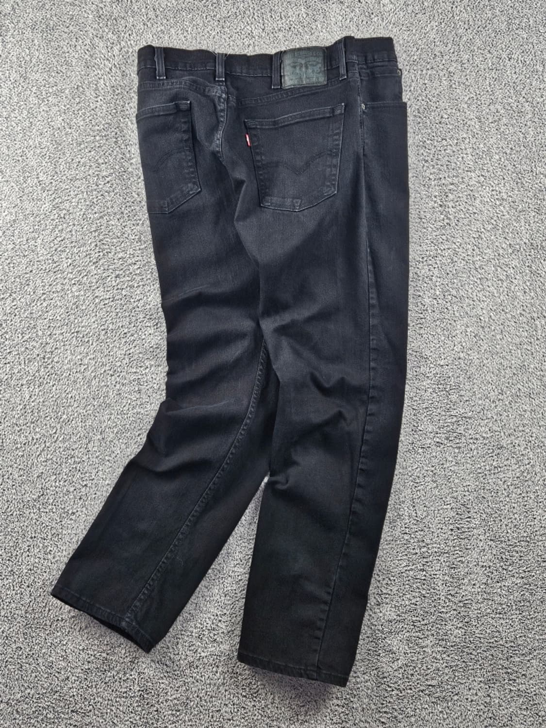 리바이스 502 블랙 데님 진 팬츠 ( 38X32 ) / 10856  상품이미지3