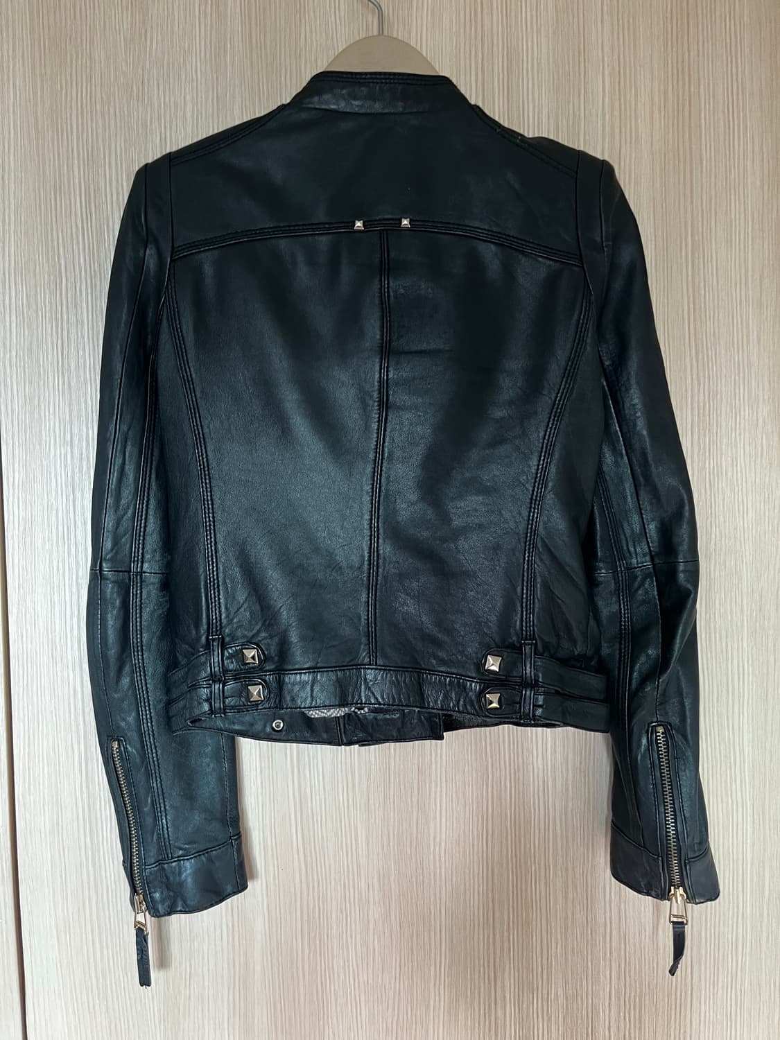 GGPX NEWYORK 가죽자켓 빈티지 갸루 고스 상품이미지3