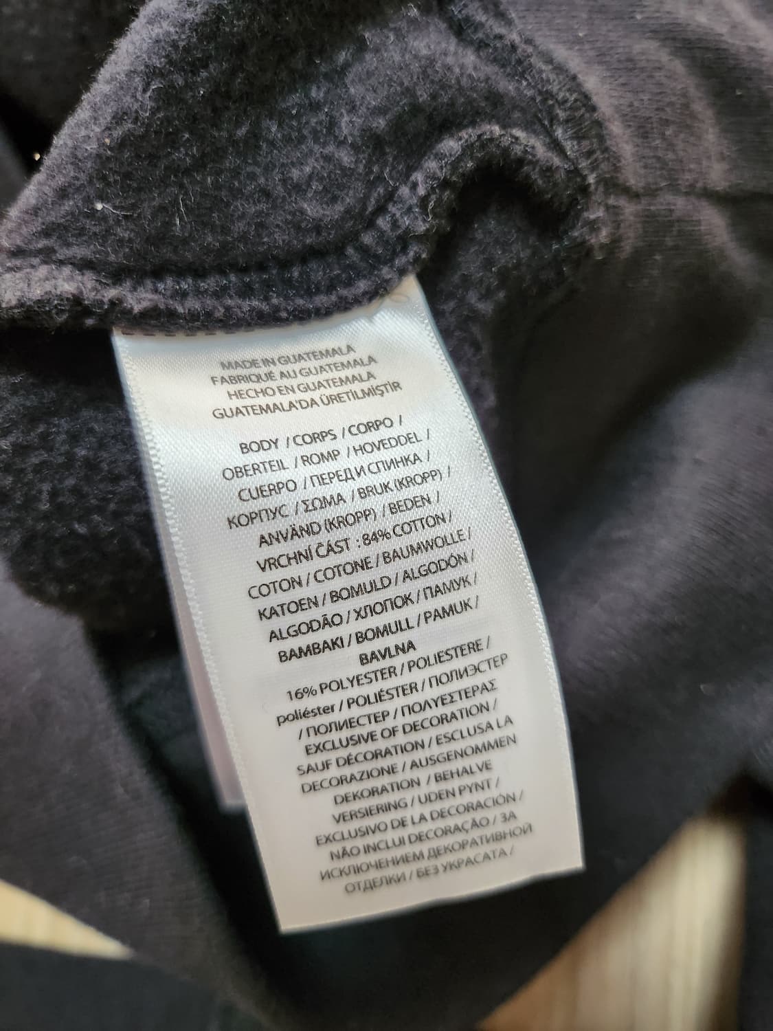 폴로랄프로렌 기모후드티셔츠 (M 상품이미지4