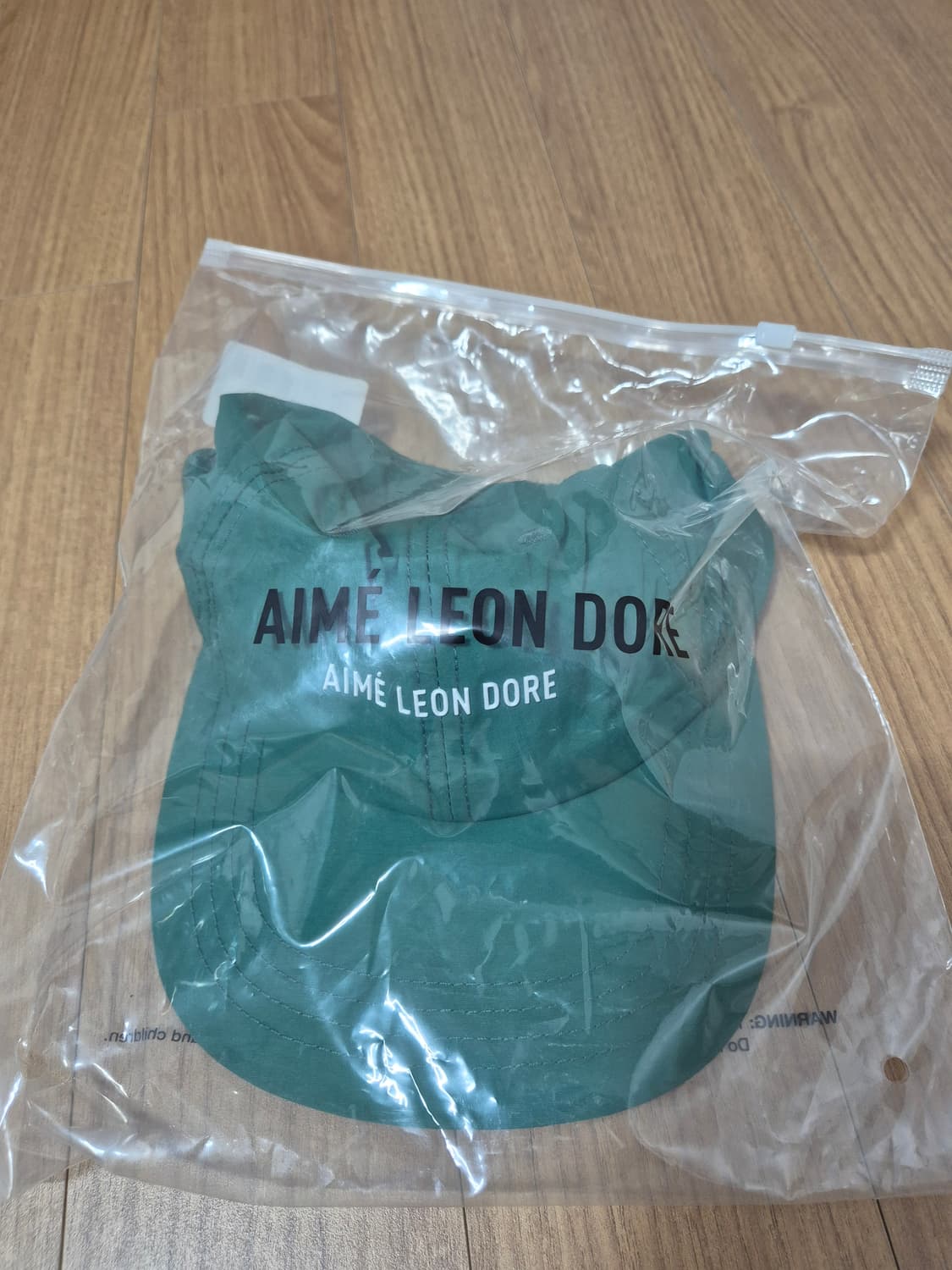 에임레온도르 나일론 볼캡 모자 그린 상품이미지5