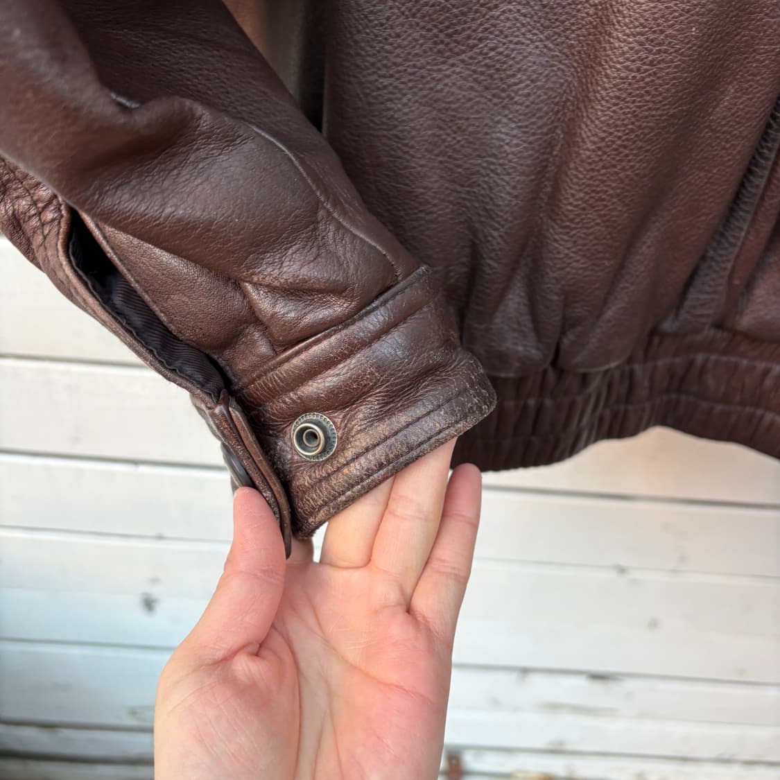 The Hunt 더헌트 레더 가죽 자켓 상품이미지9