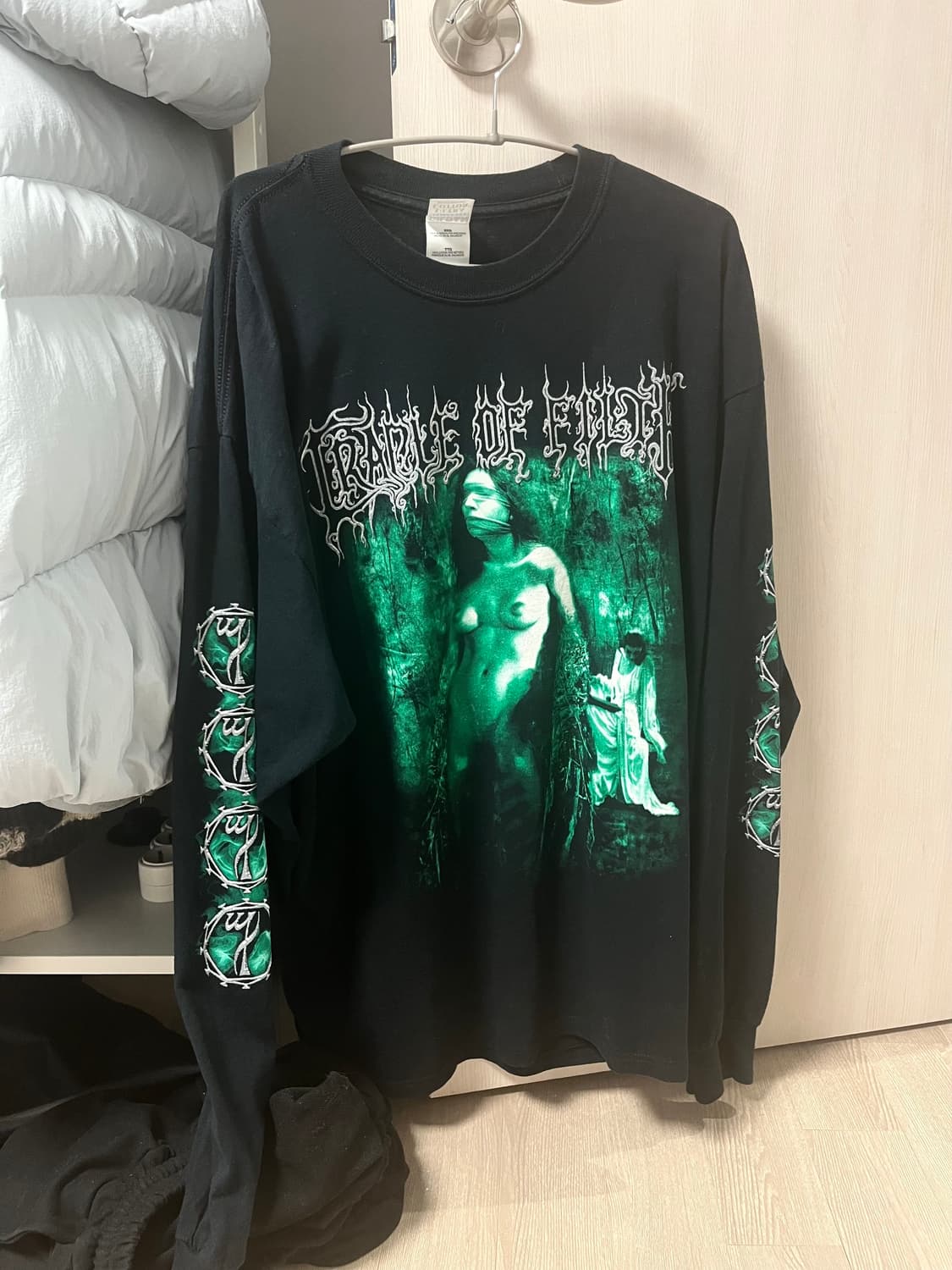 00s 크레이들 오브 필스 Cradle of Filfth 롱슬리브 밴드티 상품이미지1