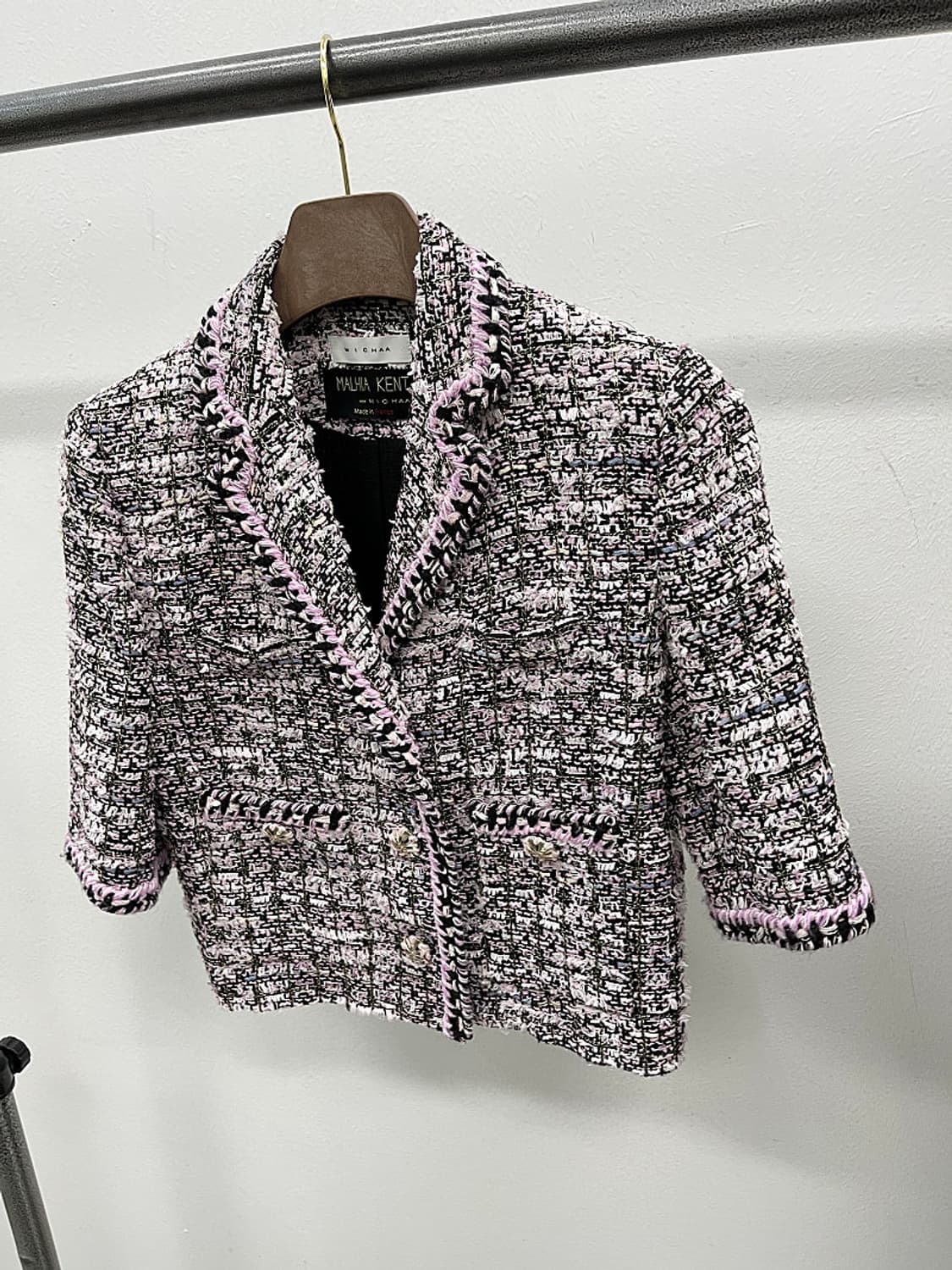 여) 미샤 프랑스 트위드자켓  상품이미지1