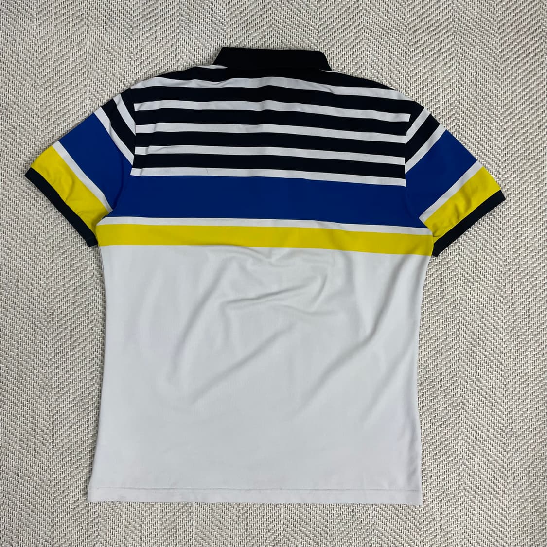 헤지스 골프 남성 105 사이즈 스트라이프 카라티 상품이미지2