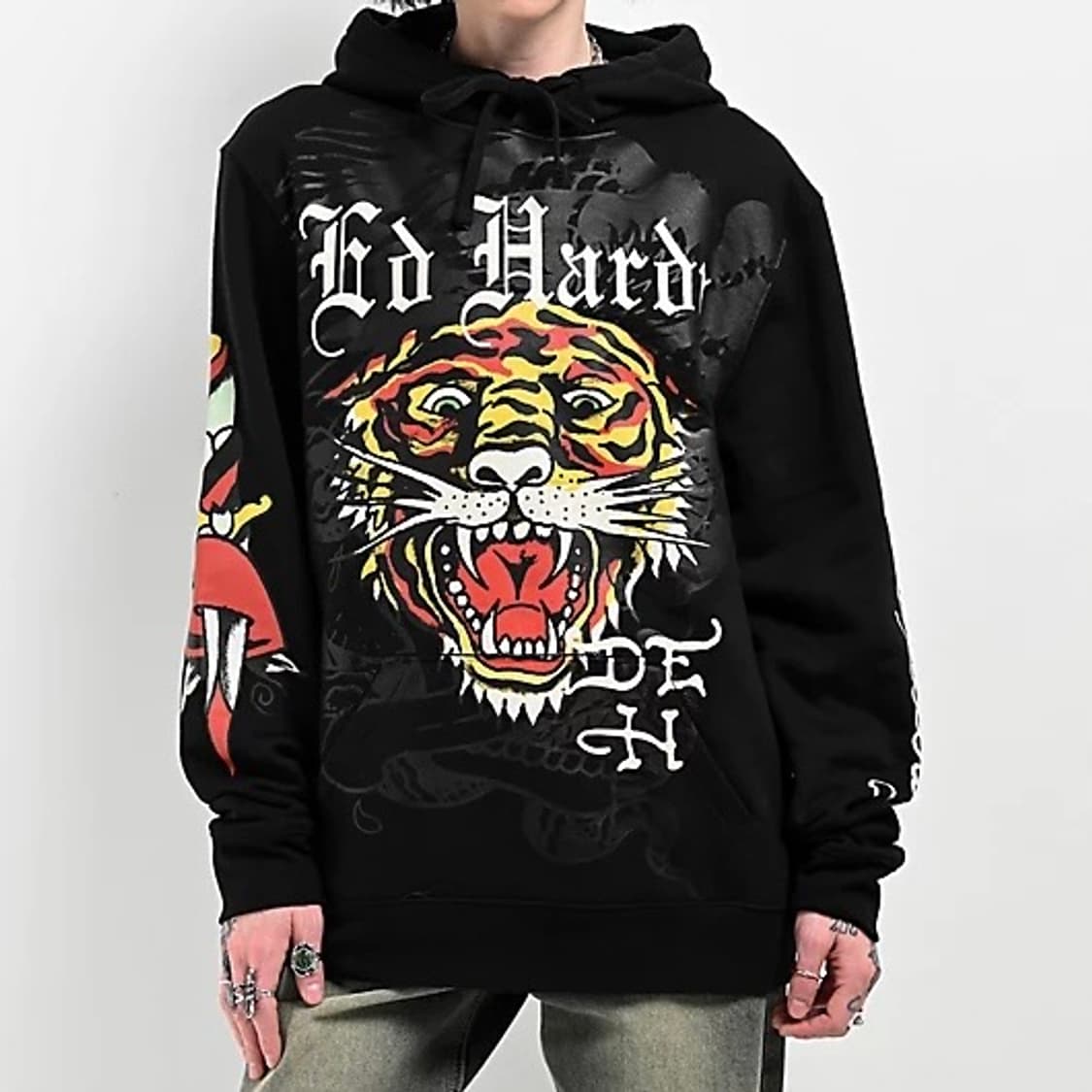 [새제품 M,L,XL] 에드 하디 풀오버 후드티 상품이미지1