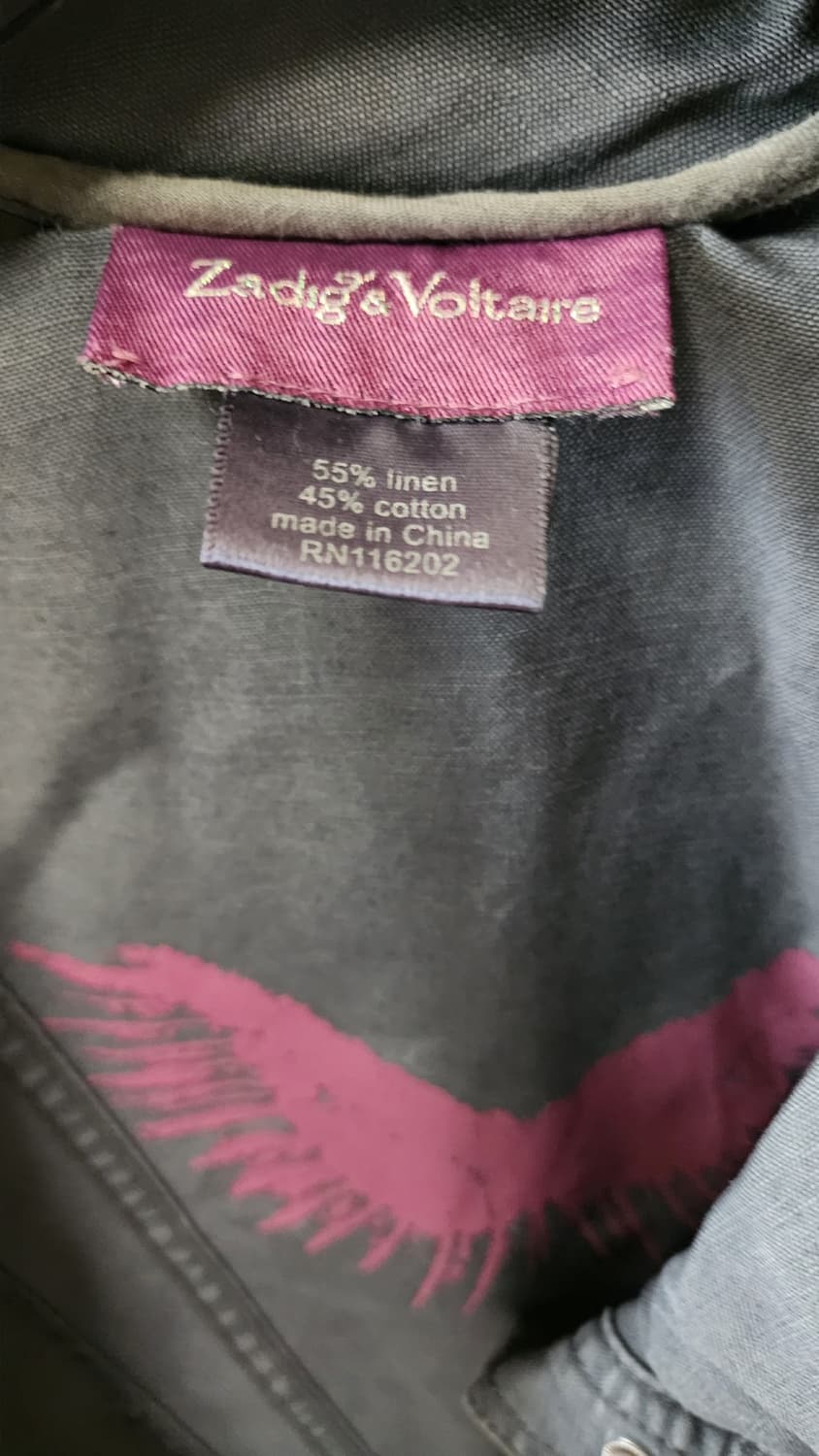 Zadig & Voltaire 빈티지 워크웨어 야상 자켓 상품이미지6