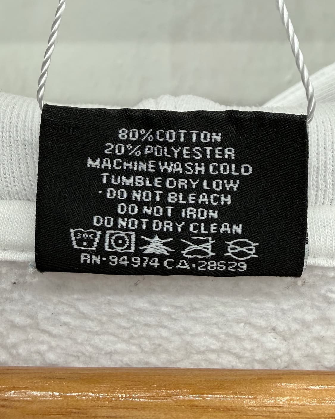 스투시 월드투어 빅로고 스웻 후드티 화이트 상품이미지8