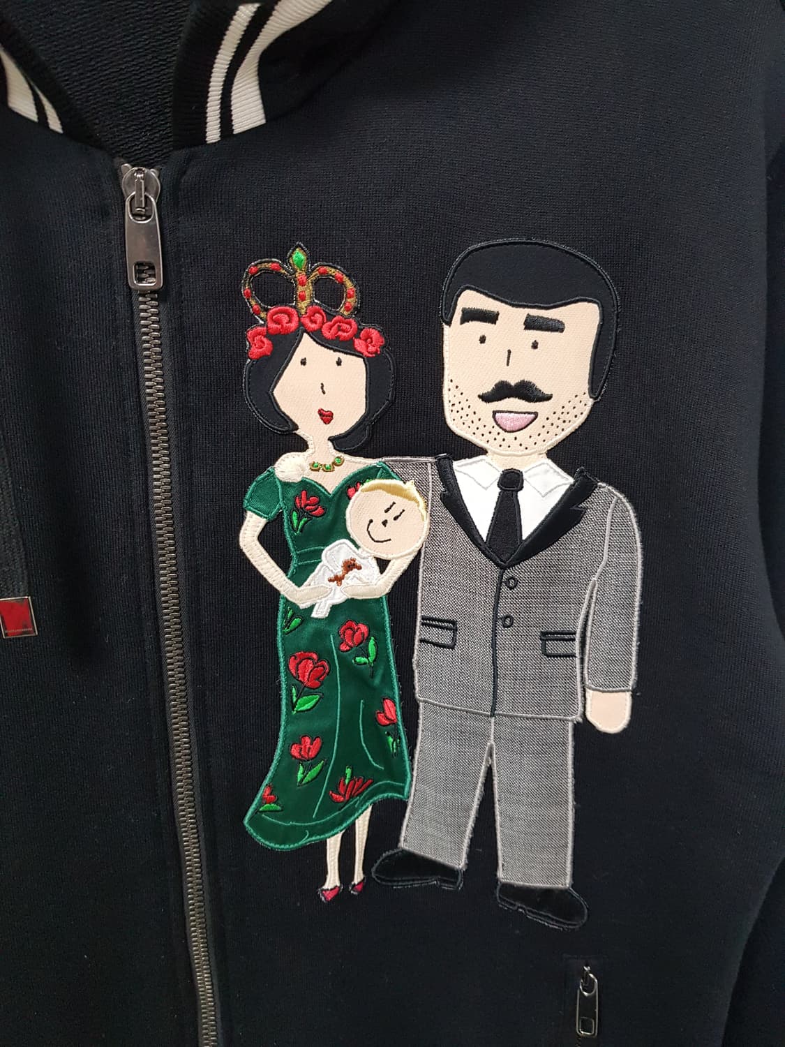 [48/95~100/정품] 돌체앤가바나 캐시미어혼방 후드집업 상품이미지2