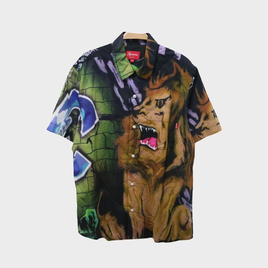 슈프림 18ss Lions Den 셔츠 상품이미지1