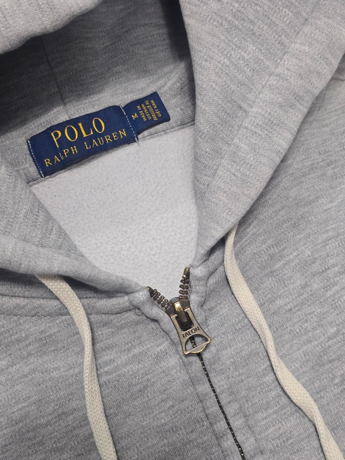 폴로랄프로렌 빅포니 성조기 후드 집업 자켓 그레이  상품이미지6