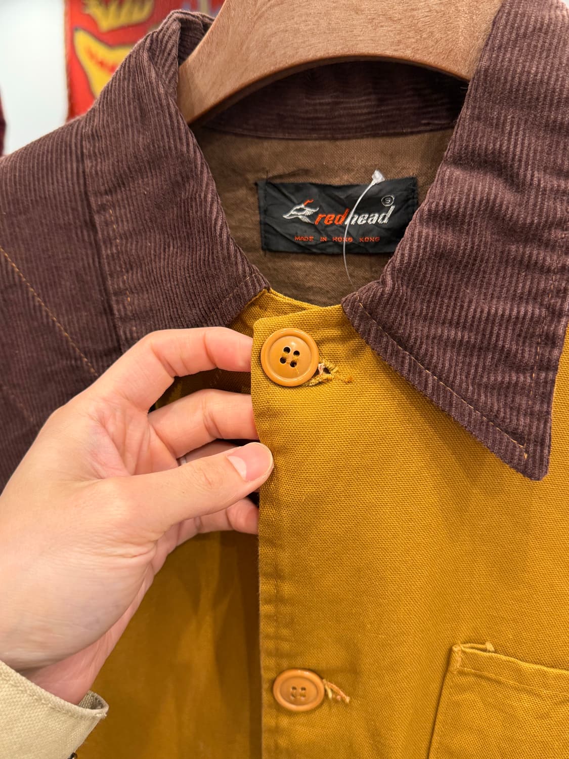 90s RedHead 레드헤드 빈티지 캔버스 모호크 헌팅 자켓 상품이미지3