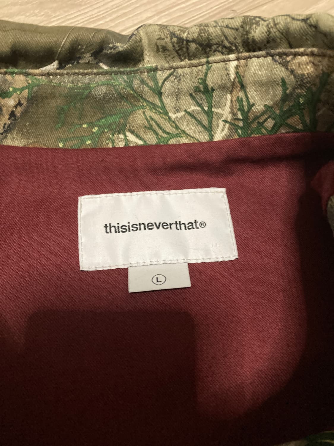 디스이즈네버댓 리얼트리 워크자켓 상품이미지5