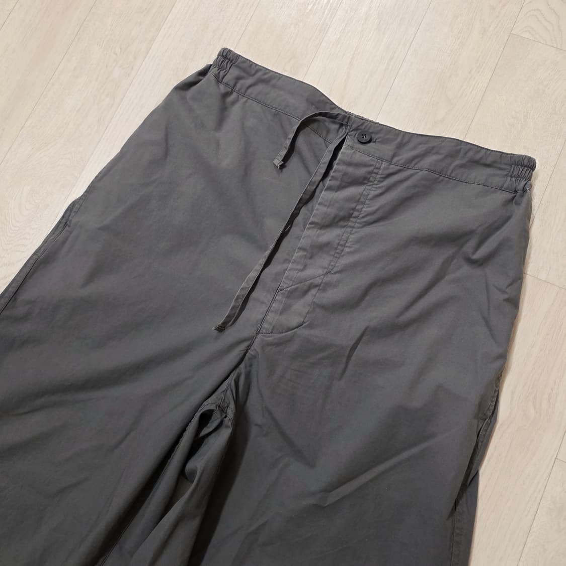 [L] 도큐먼트 오가닉 코튼 페인터 팬츠 그레이 document 상품이미지8