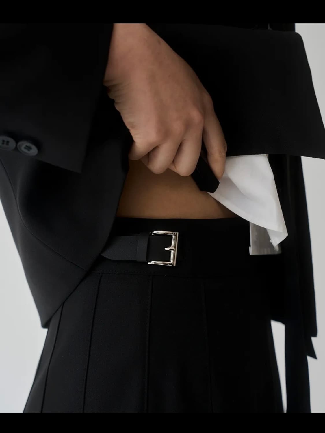 플리츠미디스커트 상품이미지4