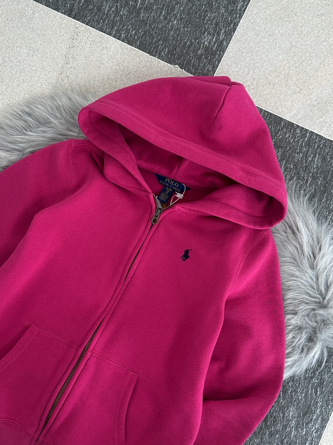 폴로 랄프로렌 핫핑크 후드집업  상품이미지7
