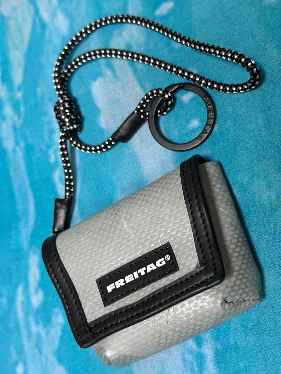 (NEW) 프라이탁 새상품 미니 키링 에어팟 파우치 판매 상품이미지5