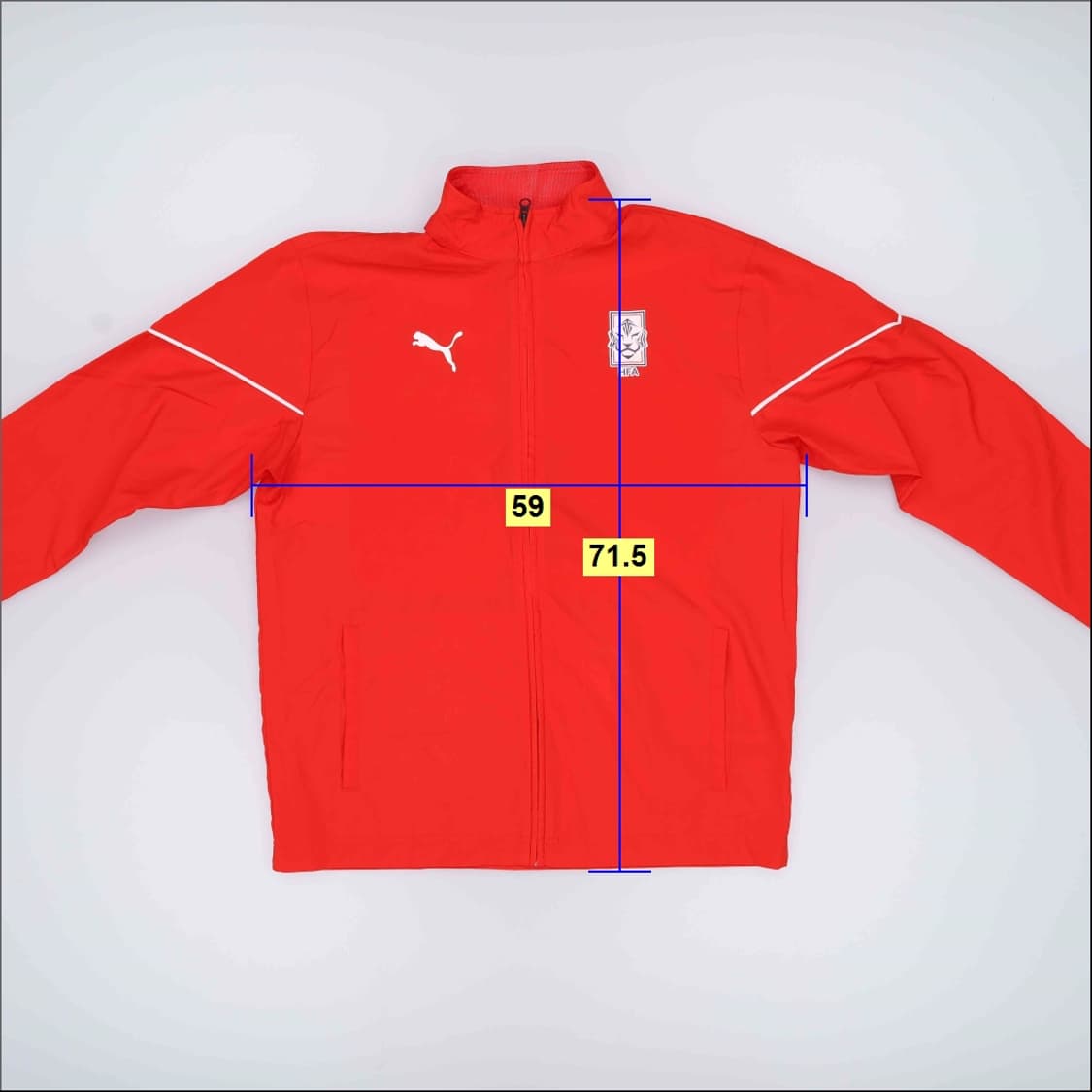 L 푸마 트레이닝 바람막이 자켓 0403H1 상품이미지5