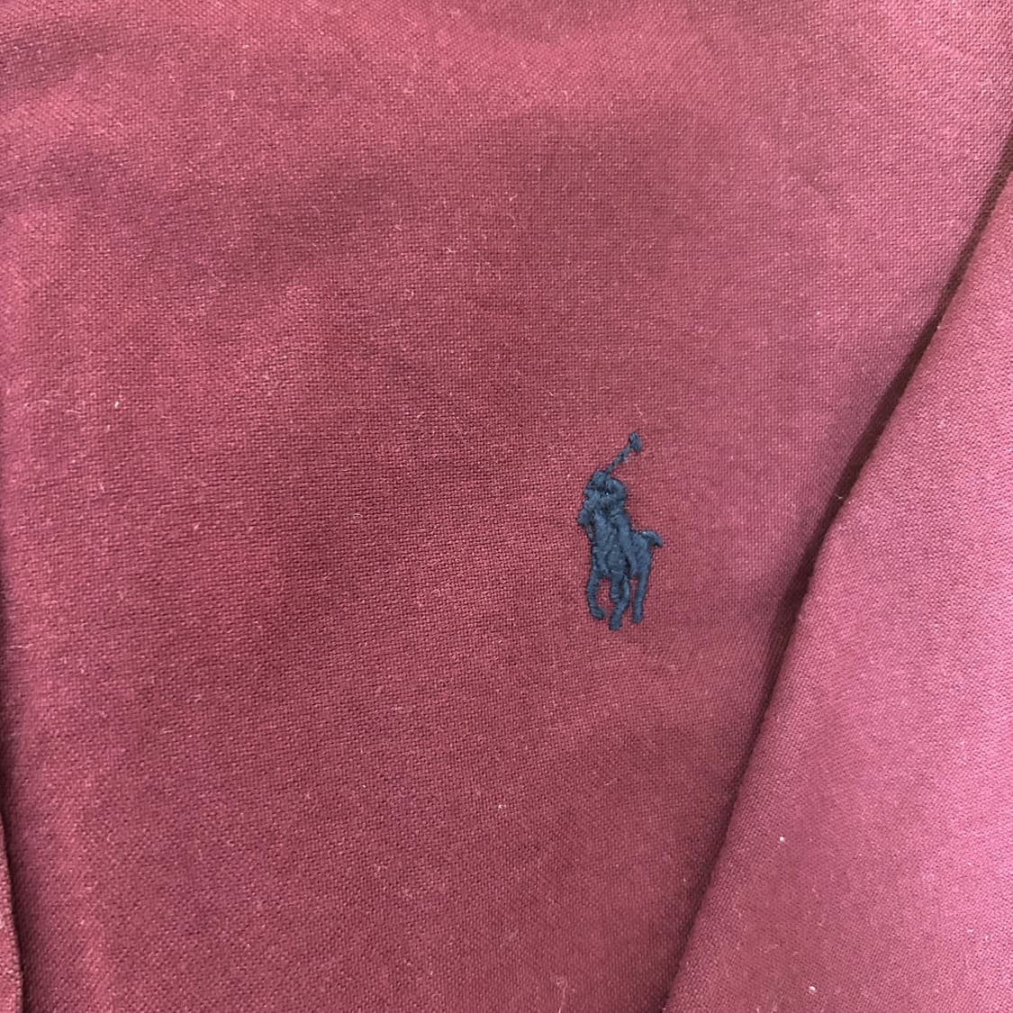 폴로 랄프로렌 버건디 셔츠 상품이미지3