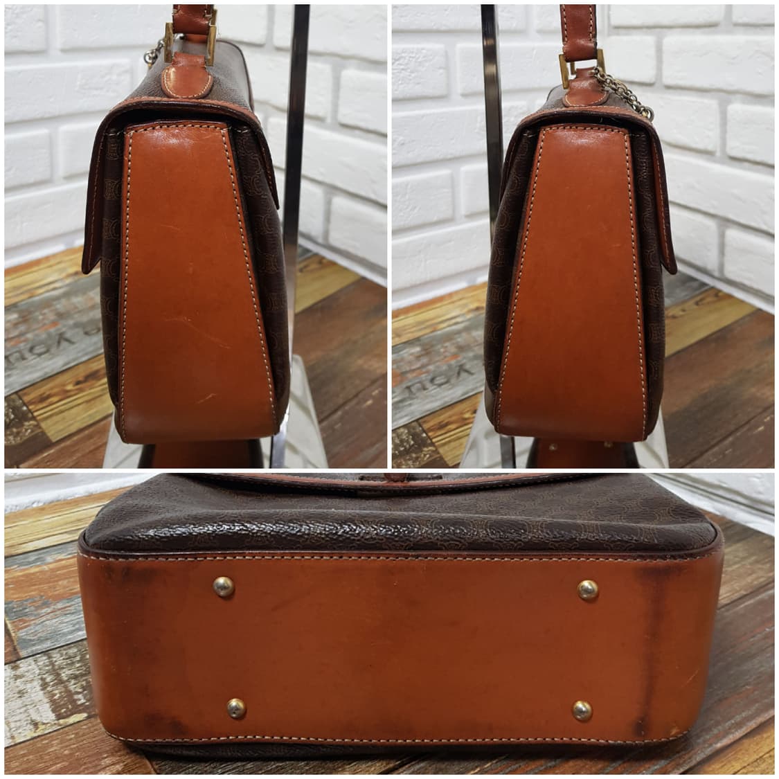 [정품] 셀린느 마카담 탑핸들 켈리백 상품이미지6