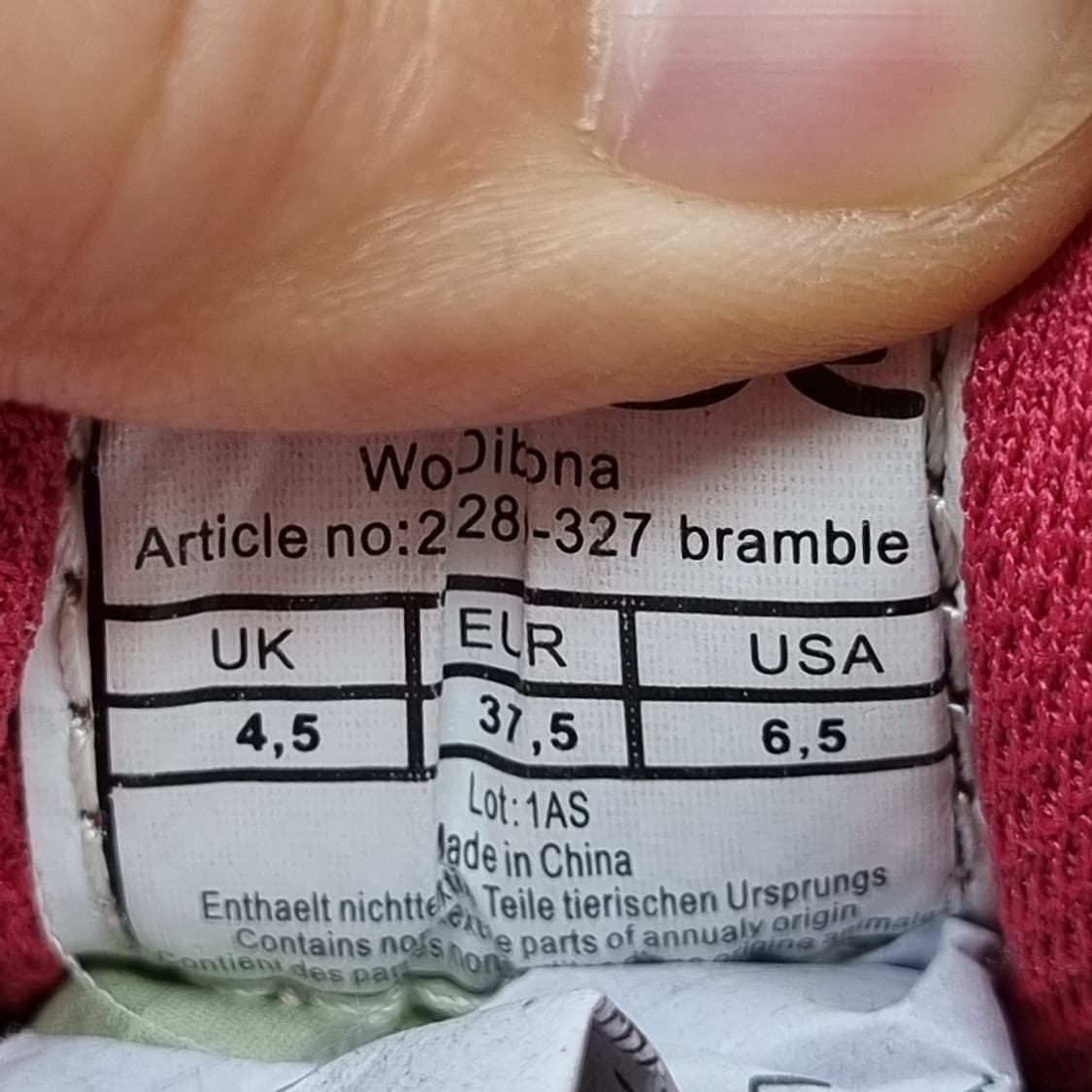 바우데 여성트레킹화230 상품이미지6