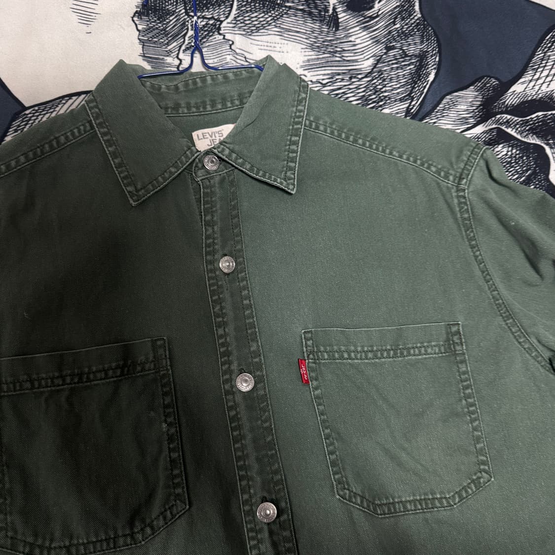 리바이스 빈티지  데님셔츠 S사이즈 상품이미지2