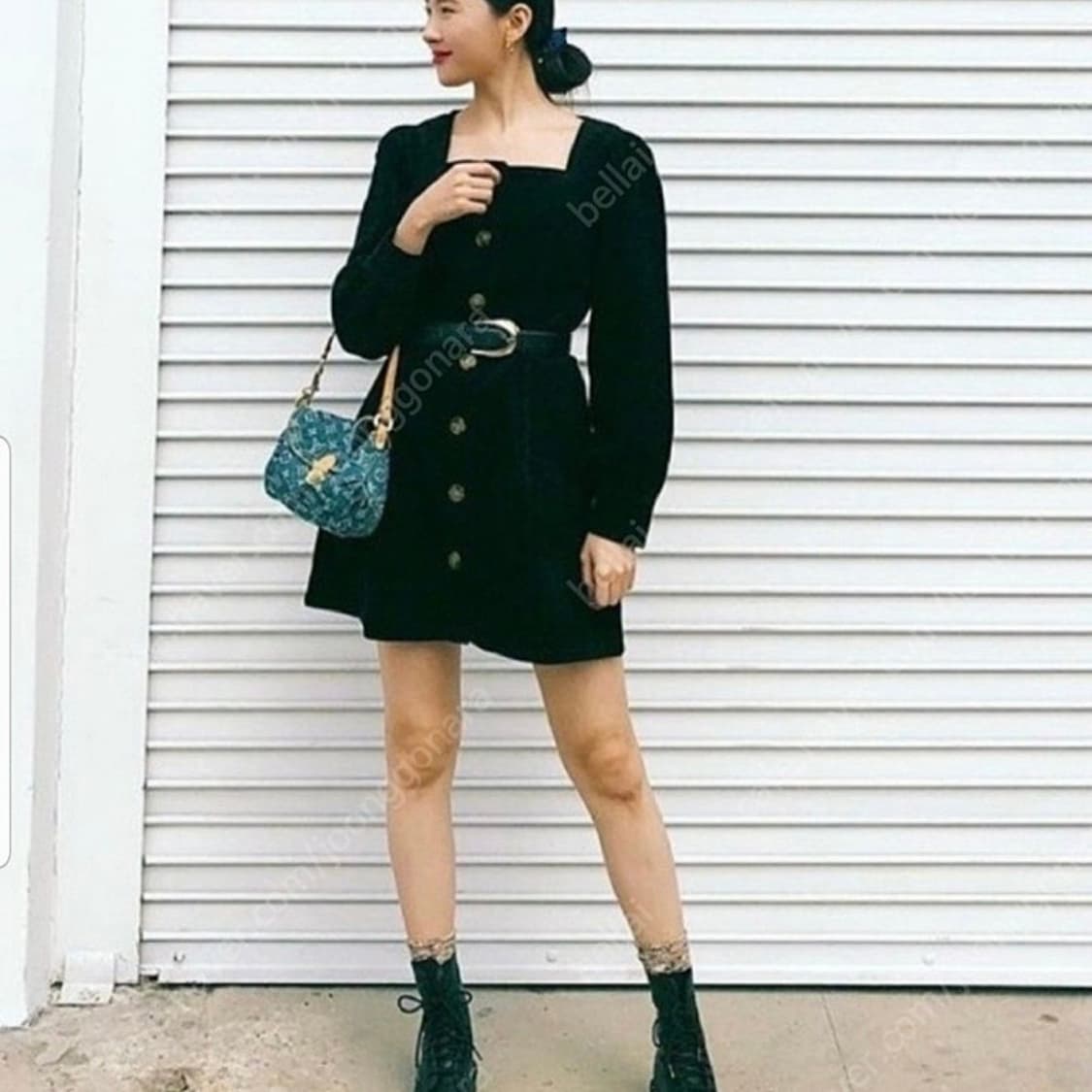 루이비통 데님 프리티 숄더백 상품이미지9