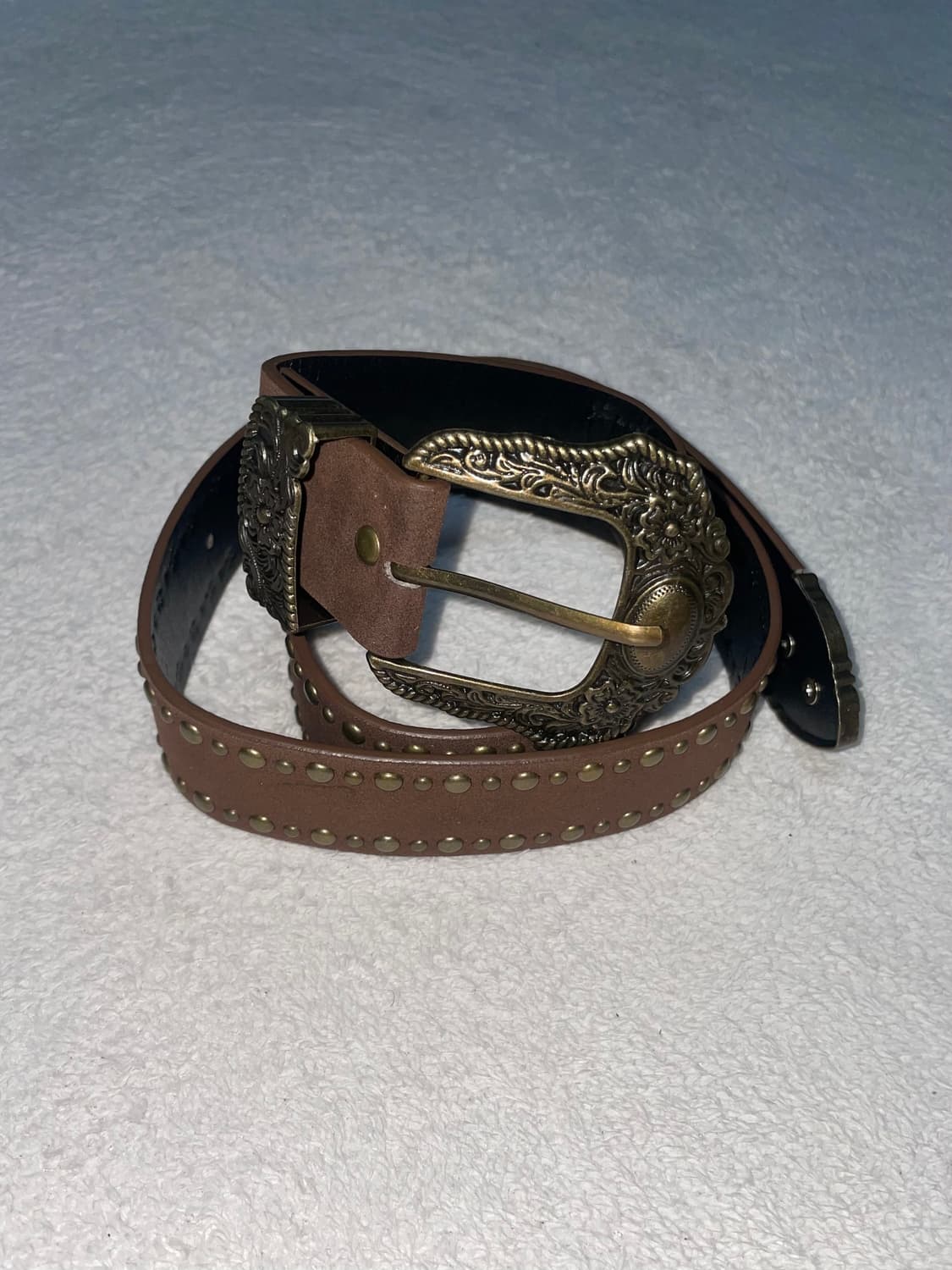 Western vintage leather belt 웨스턴 빈티지 벨트 상품이미지1