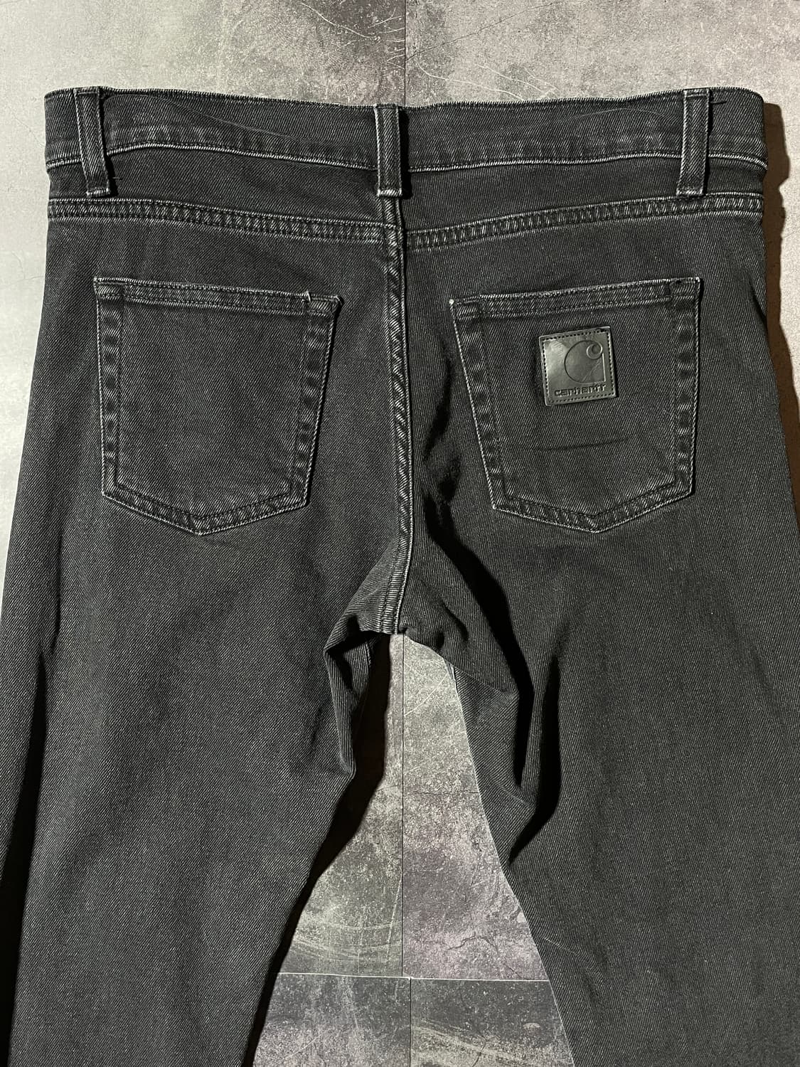 CARHARTT 칼하트 빈티지 차콜블랙 스키니 팬츠 상품이미지6