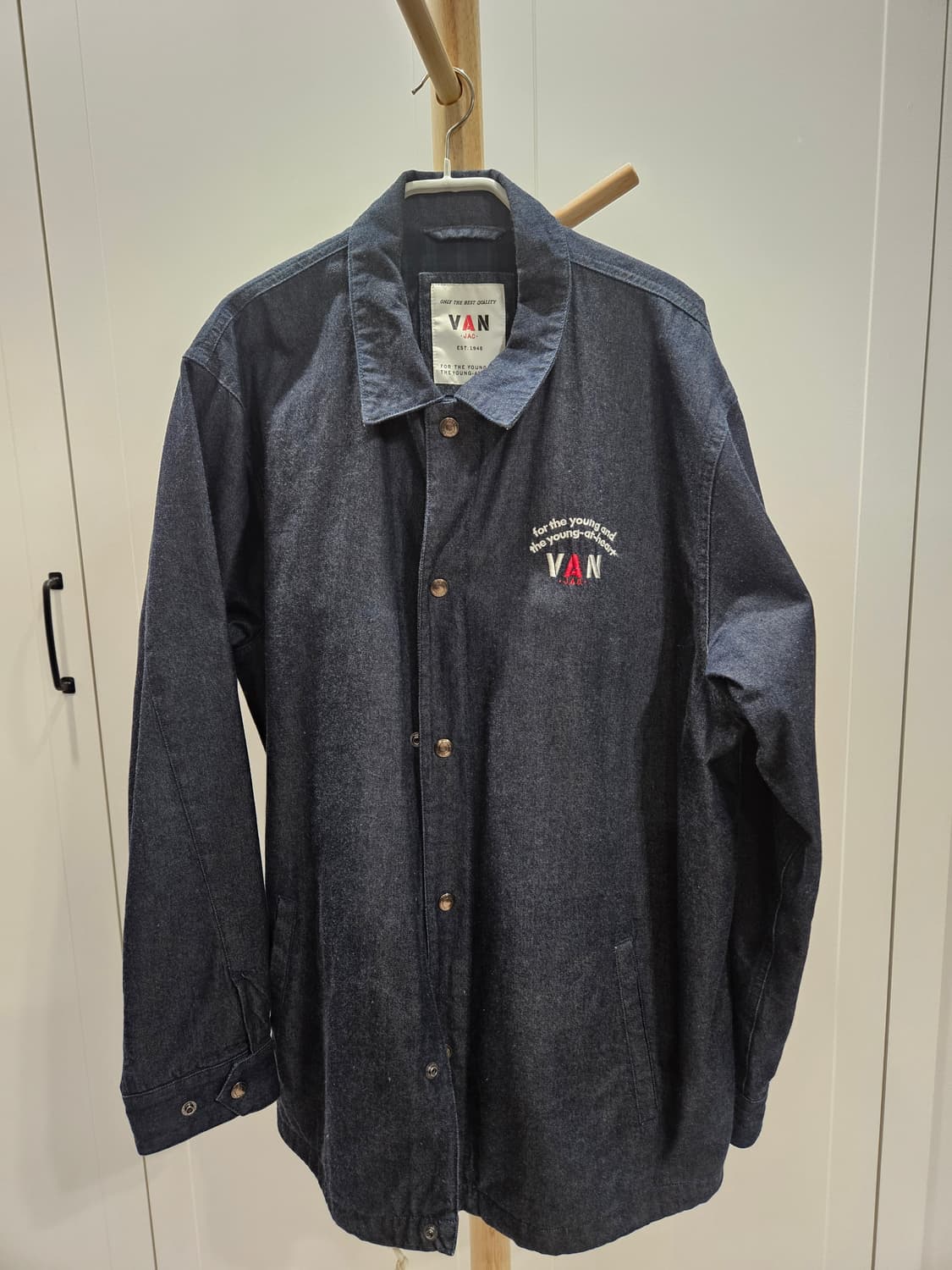 VAN JAC 데님 자켓 상품이미지2