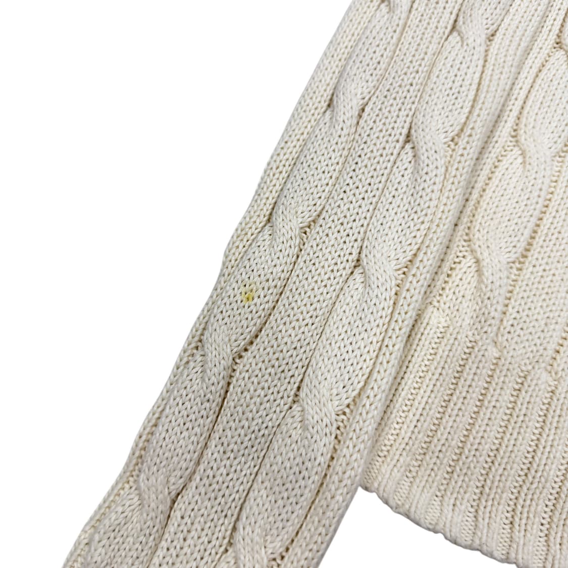 폴로 랄프로렌 신형 QR 케이블 니트 S 상품이미지8