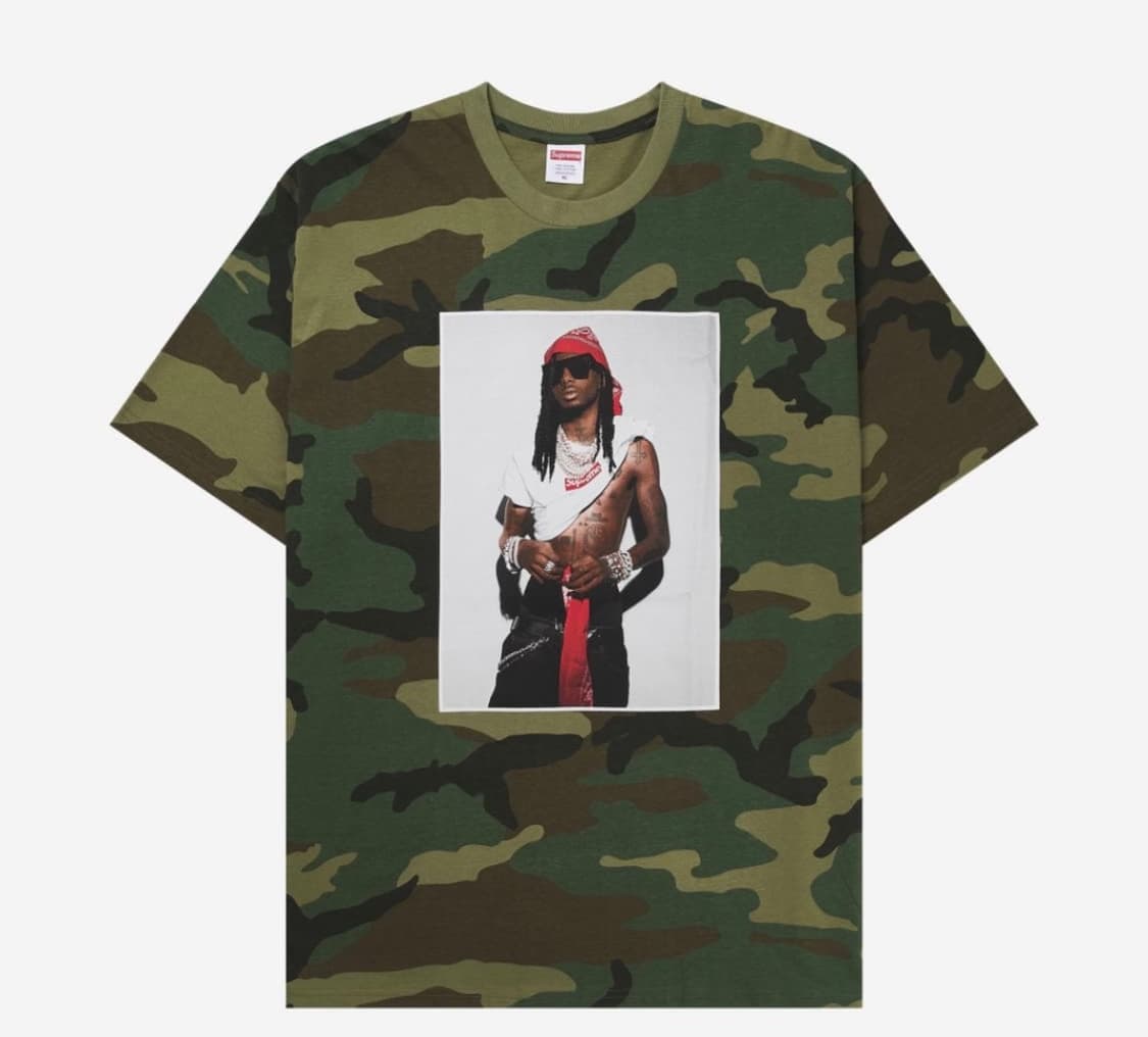 Supreme Playboi Carti camo T-Shirt -25FW 상품이미지1