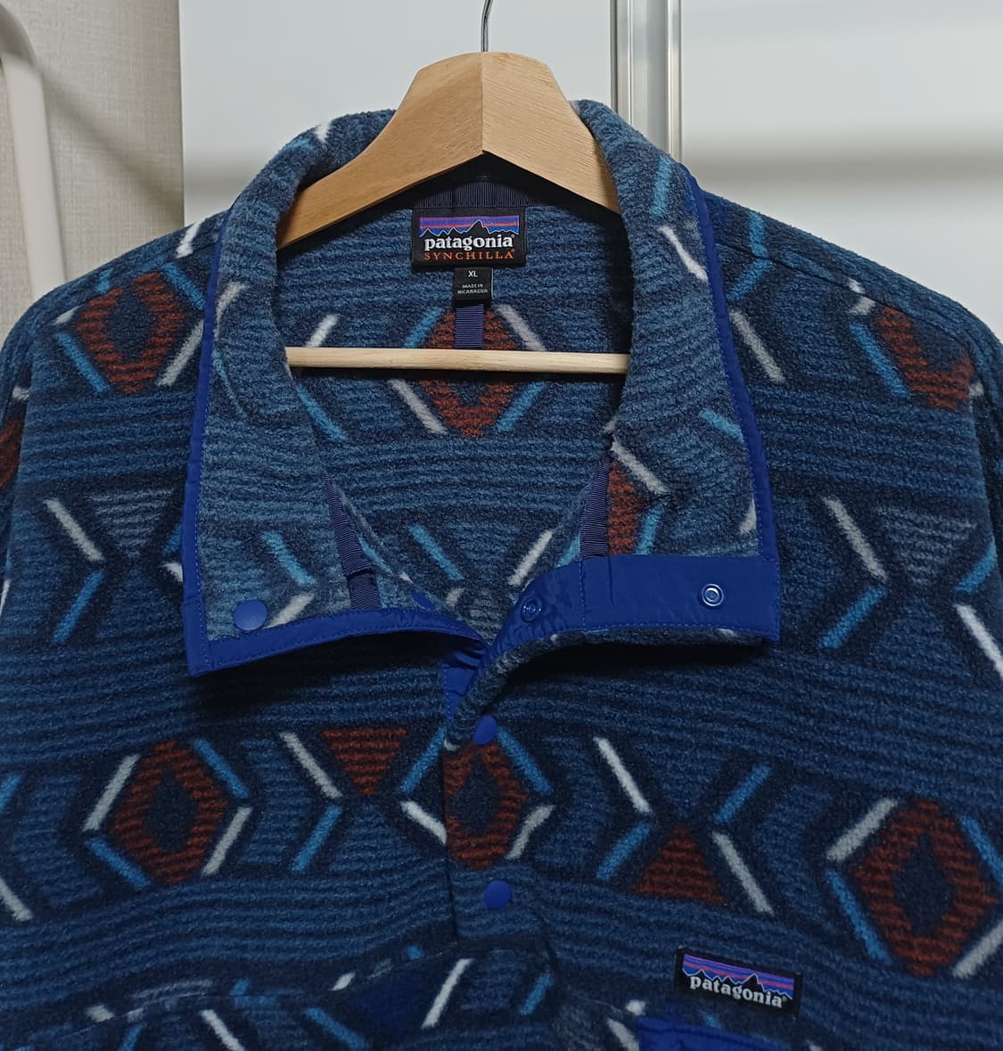 [XL] 파타고니아 신칠라 스냅티 라이프사이클 글래스 블루 상품이미지2
