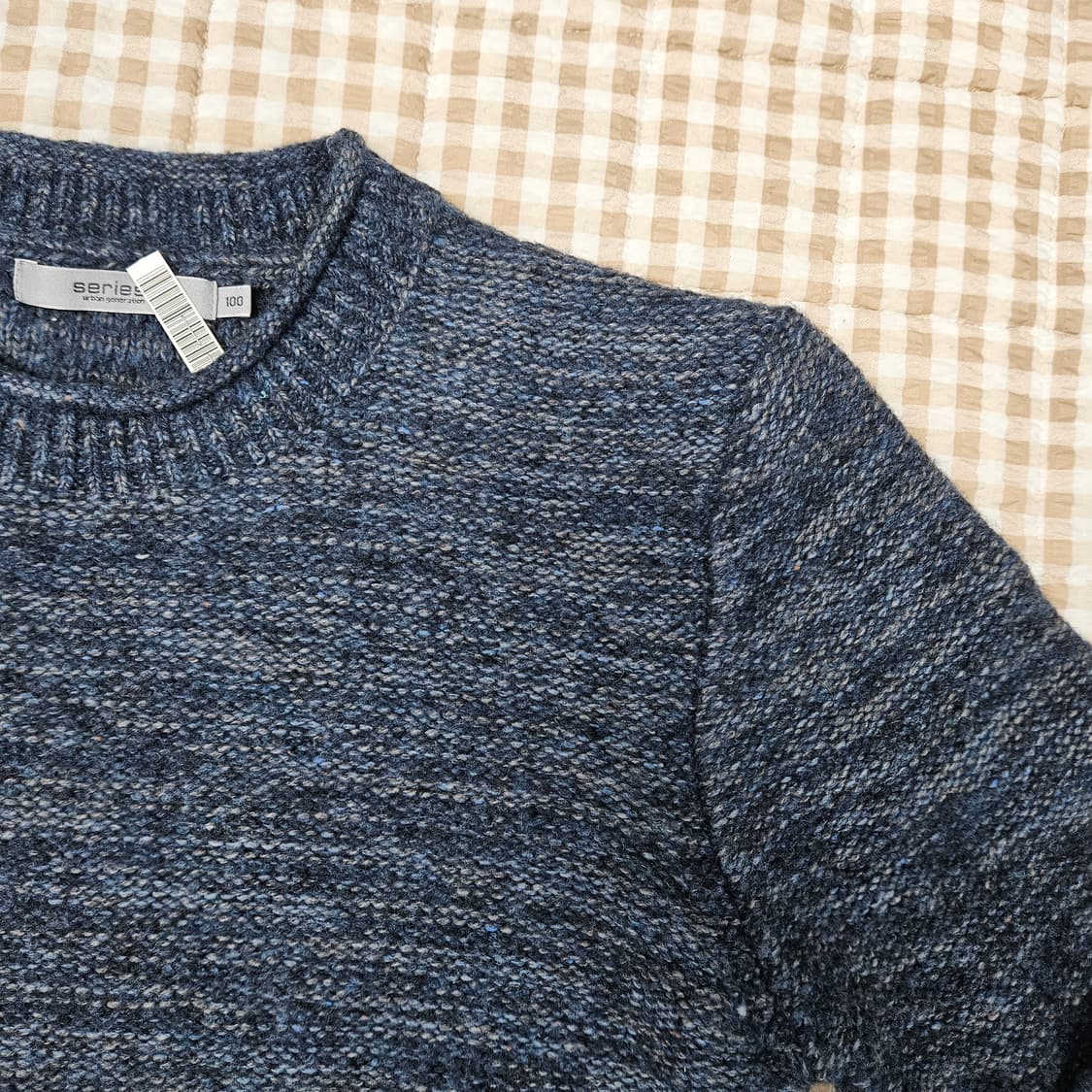시리즈 긴소매 니트 스웨터 남자100 상품이미지3