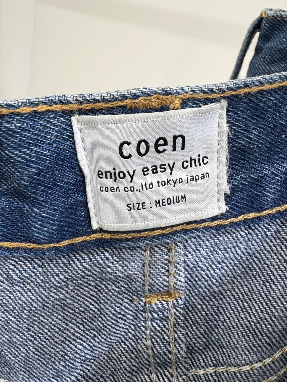 COEN 데님스커트 상품이미지6