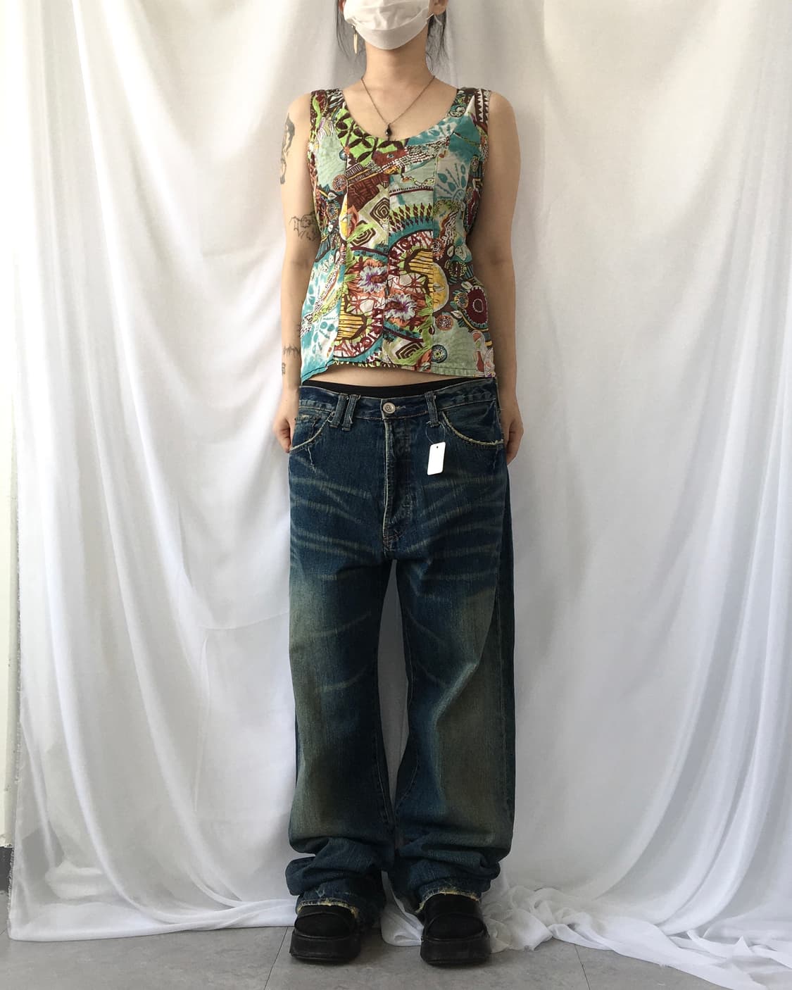 Ethnic mood sleeveless 상품이미지4