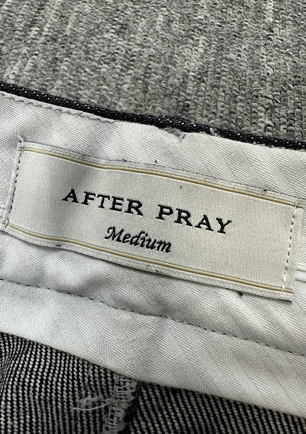 애프터프레이 원턱 테이퍼드 팬츠  상품이미지3