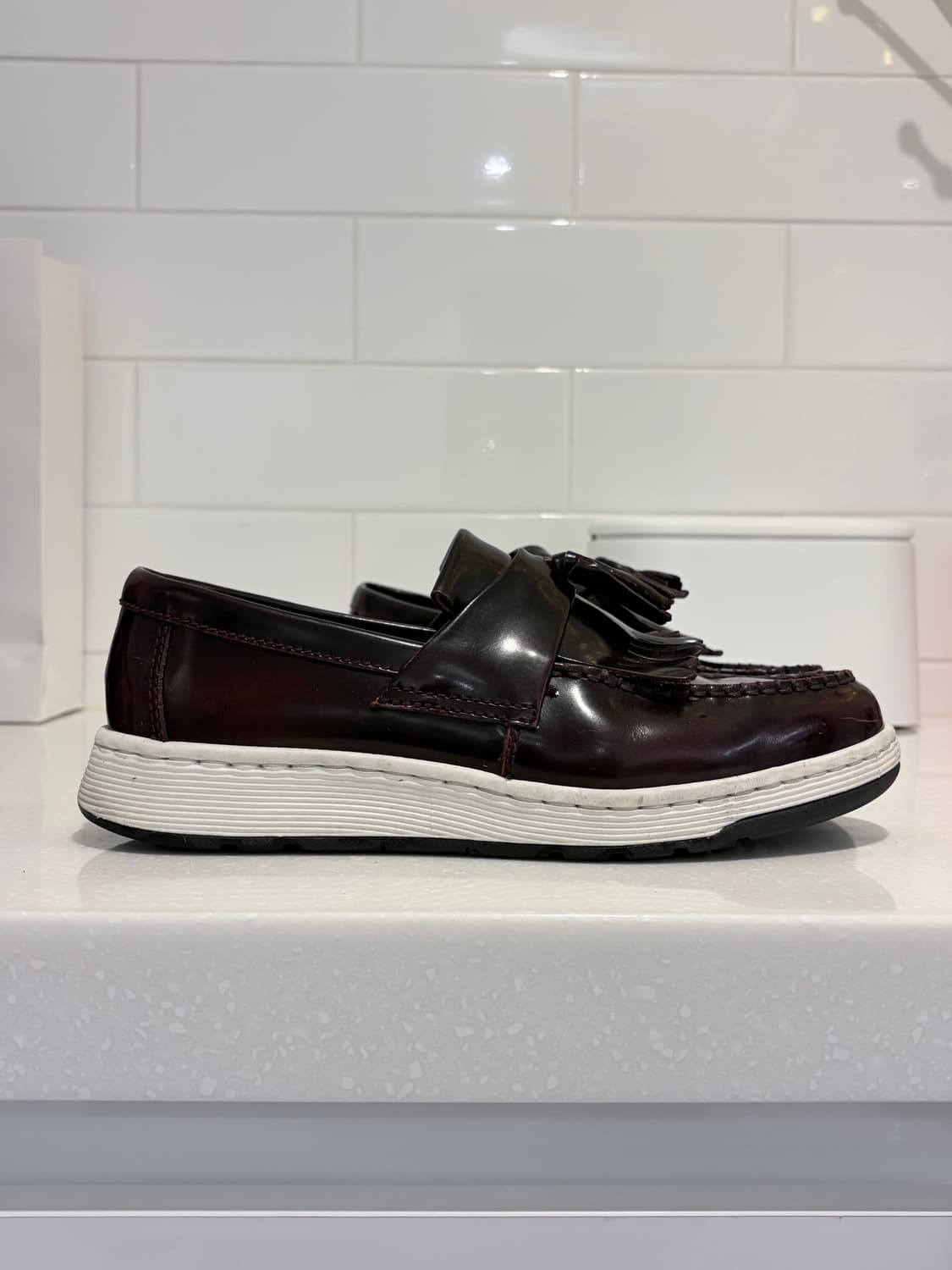 닥터마틴 에디슨(Edison) 테슬 로퍼 버건디 (UK 7 / 260) 상품이미지2