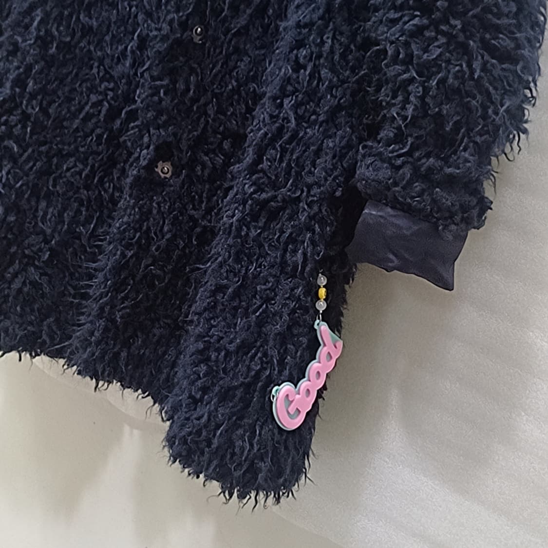 국내 쟈딕앤볼테르 KANA 부클 코트 양털 자켓 여성 S 사랑봉봉 상품이미지6