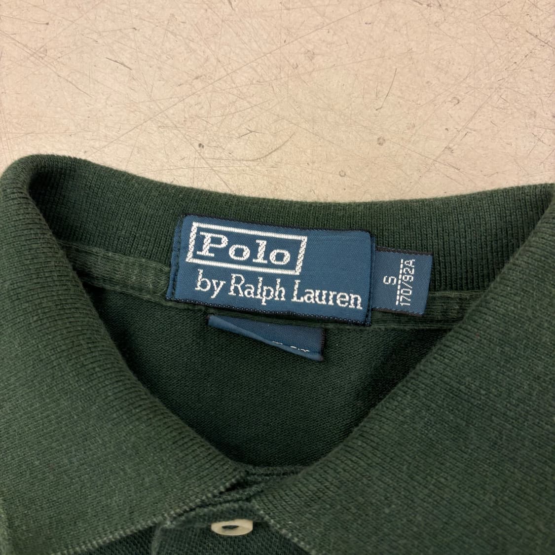 폴로 랄프로렌 그린 포니 카라티셔츠 상품이미지3