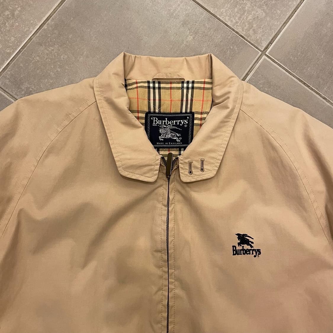 버버리 블루종 자켓 상품이미지2