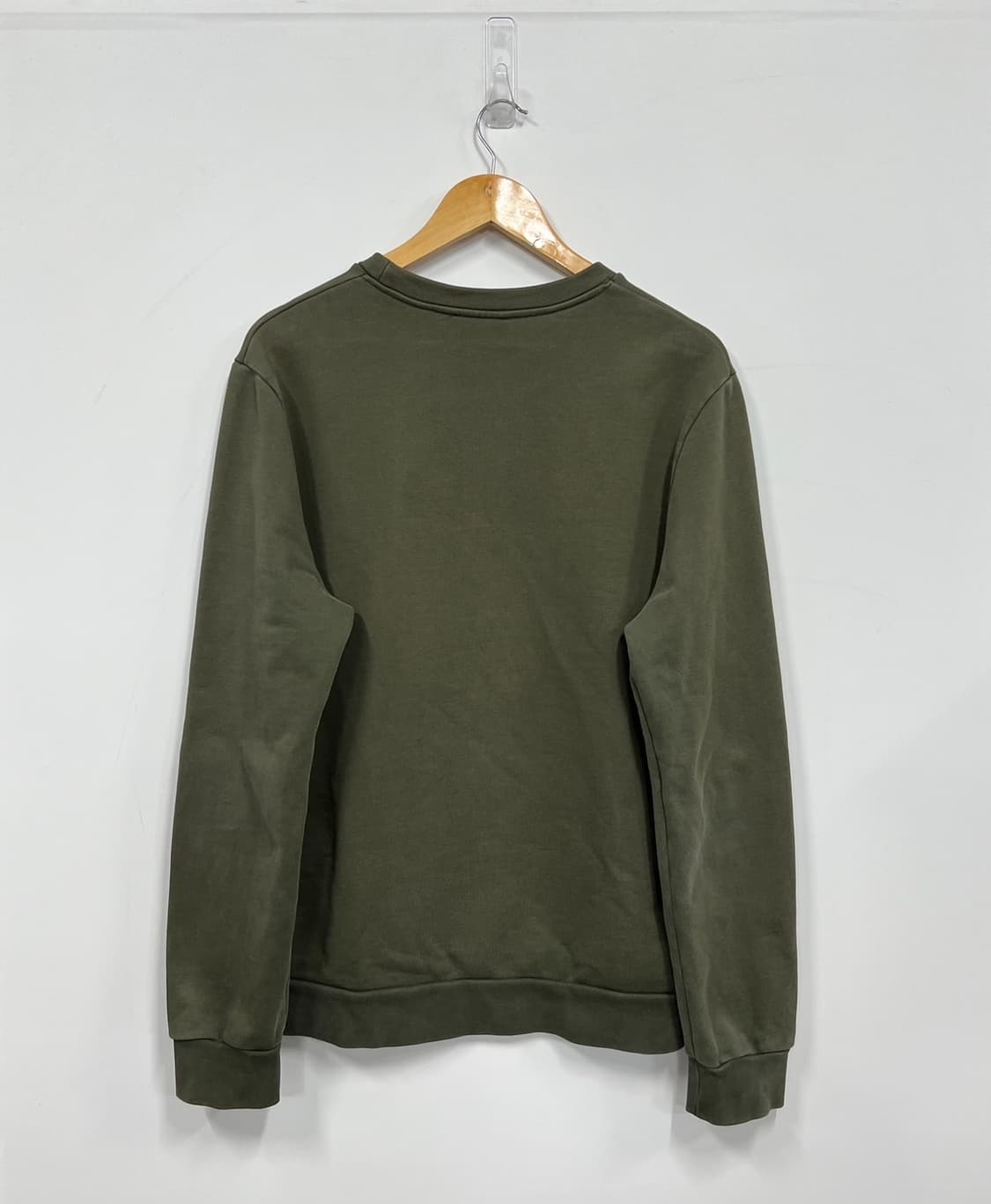 A.P.C. 아페쎄 빅로고 밀리터리 카키 맨투맨 상품이미지7